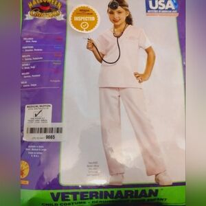 Pink Nurse Costume Set